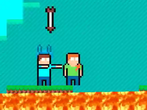 Игра Pixel Battle Upward онлайн