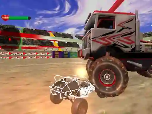 Игра Crazy Buggy Demolition Derby онлайн