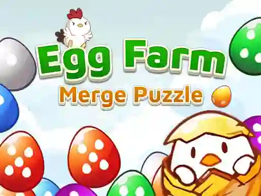 Игра Egg Farm Merge Puzzle онлайн