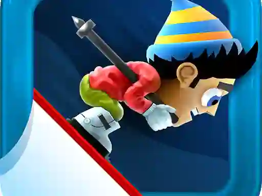 Игра ZigZag Snow Mountain онлайн