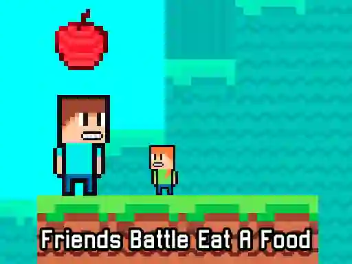 Игра Friends Battle Eat A Food онлайн