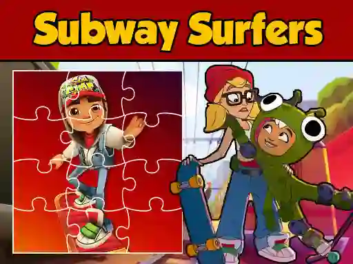 Игра Subway Surfers Puzzle онлайн