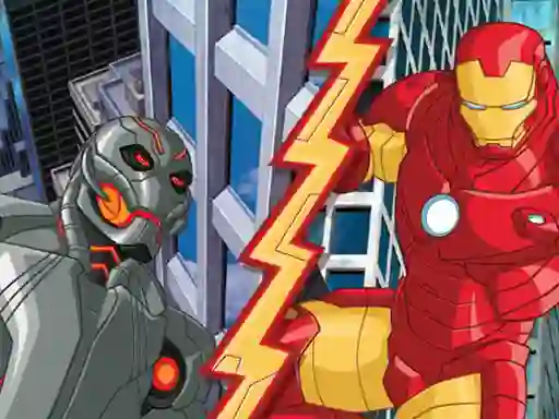 Игра Avengers Iron Man Rise of Ultron 2 онлайн