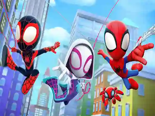 Игра Spidey and his Amazing Friends Swing Into Action! онлайн