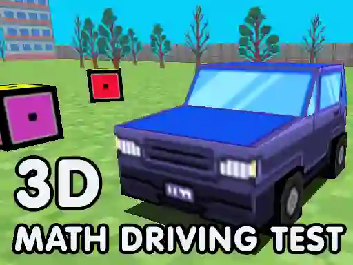 Игра 3D Math Driving Test онлайн