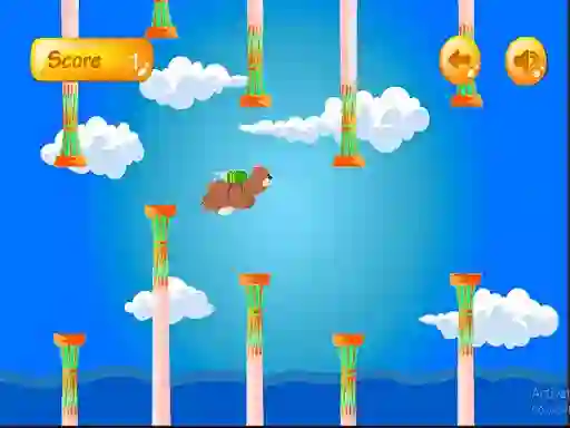 Игра Bear Flight онлайн