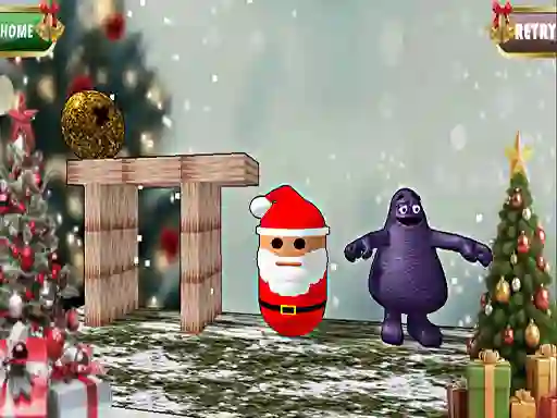 Игра Santa Claus Grima Monster онлайн