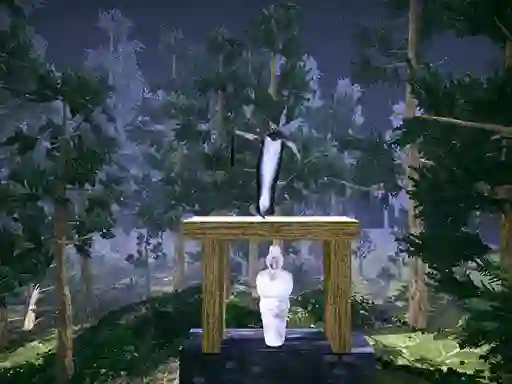Игра Pocong found Kuntilanak night horror онлайн