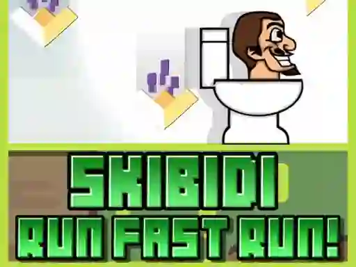 Игра Skibidi Run Fast Run! онлайн