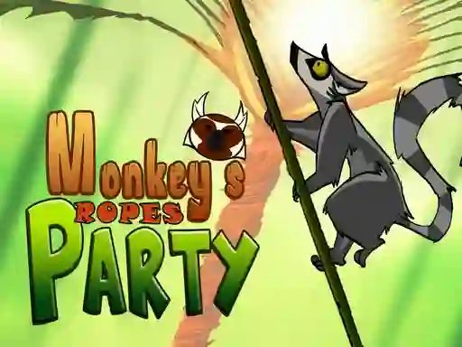 Игра Monkey's ropes party онлайн