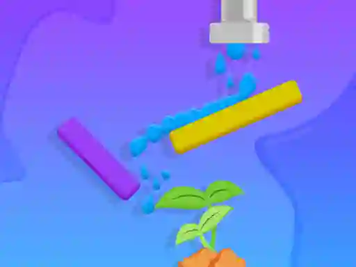 Игра Sprinkle Plants Puzzle Game онлайн