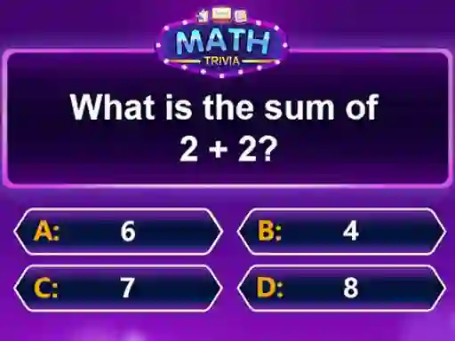 Игра Math Trivia онлайн