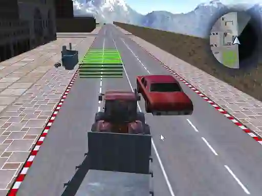 Игра Tractor Driving Garbage collect онлайн