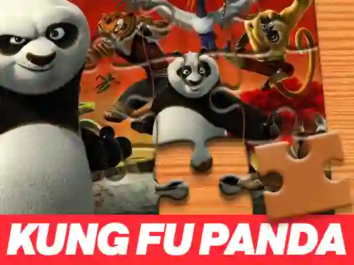 Игра Kung Fu Panda Jigsaw Puzzle онлайн