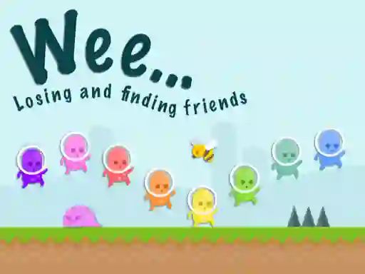 Игра Weee Losing and finding friends онлайн