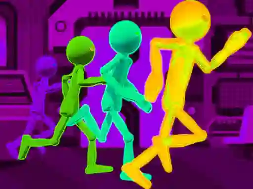 Игра Stickman Escape Parkour онлайн