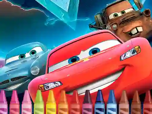 Игра McQueen Coloring онлайн