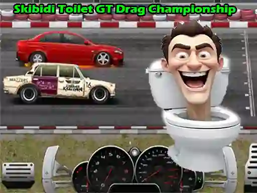 Игра Skibidi Toilet GT Drag Championship онлайн