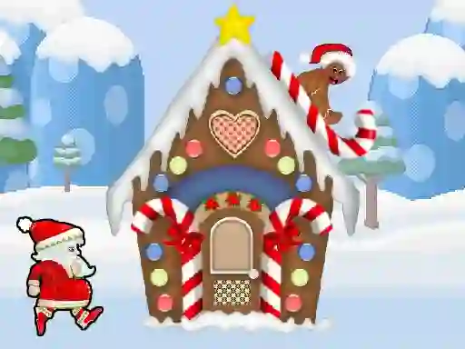 Игра Santa Christmas Run онлайн