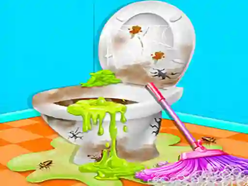 Игра Dirty Home Cleaning Fix онлайн