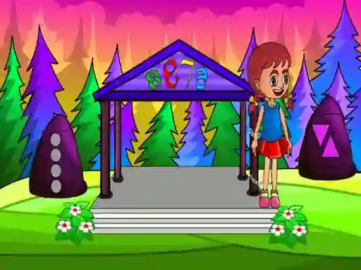 Игра Rescue The Cute Girl онлайн