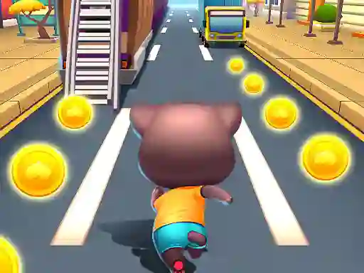 Игра Paw Puppy Kid Subway Surfers Runner онлайн