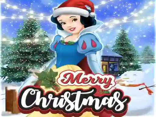 Игра Snow White Xmas DressUp онлайн