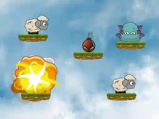 Игра Blobs And Sheep онлайн