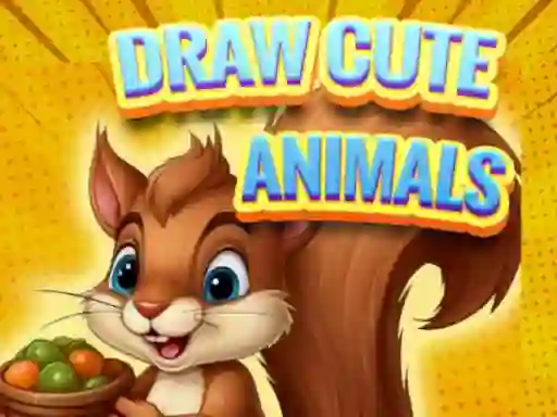Игра Draw Cute Animals онлайн