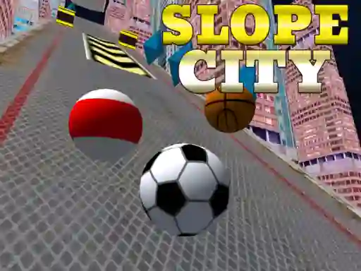 Игра Slope City онлайн