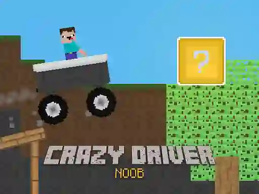 Игра Crazy Driver Noob онлайн