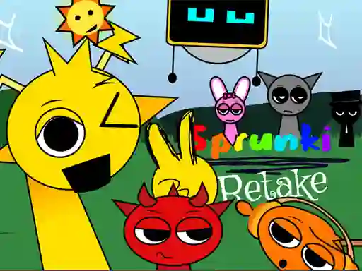 Игра Sprunki Retake FINAL v4 онлайн