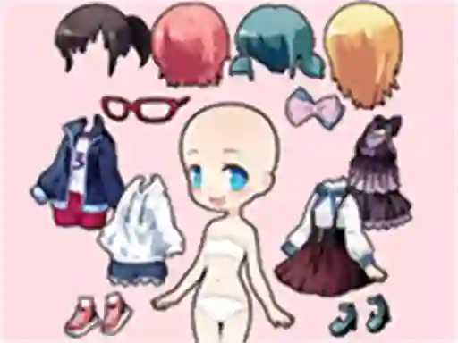 Игра Chibi Anime Princess Doll онлайн