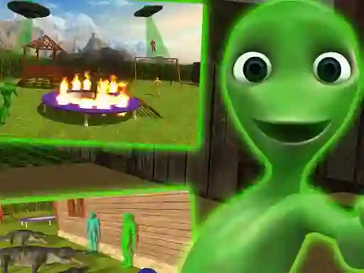 Игра Alien Escape! онлайн