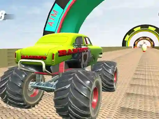 Игра Monster Truck Extreme Stunts онлайн
