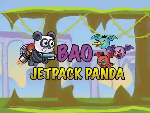 Игра Jetpack Panda Bao онлайн