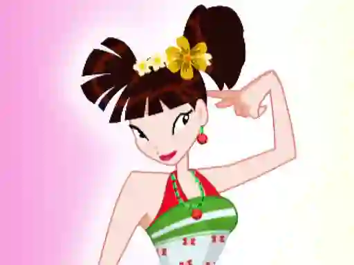 Игра Winx Musa Dress Up онлайн