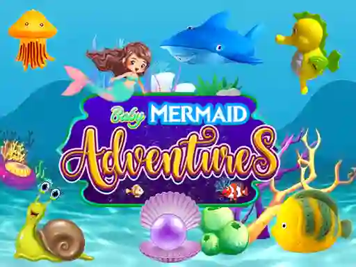 Игра Baby Mermaid Adventures онлайн