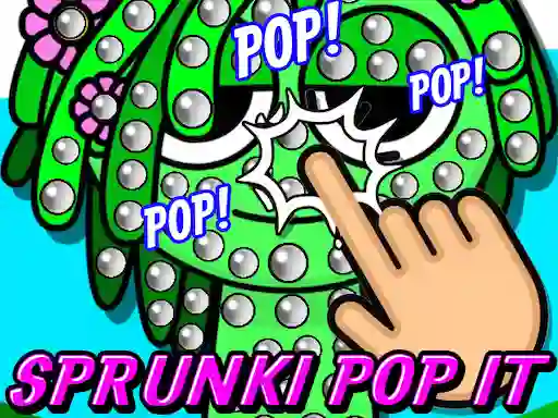 Игра Sprunki Pop It онлайн