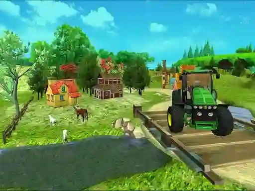 Игра Cargo Tractor Farming Simulation Game онлайн