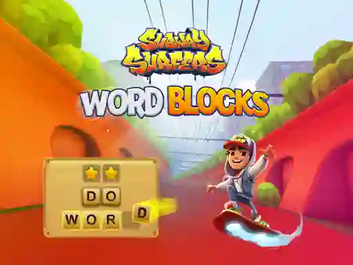 Игра Subway Surfers Word Blocks онлайн