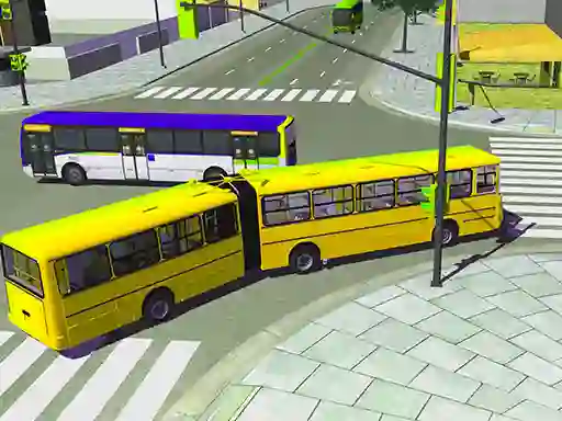 Игра Bus crazy driver онлайн