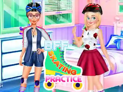 Игра BFF Skating Practice онлайн