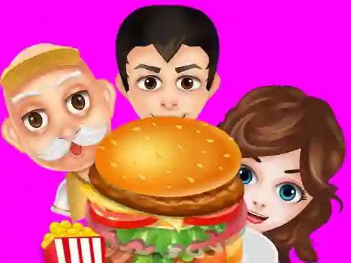 Игра Buger Cooking Food Shop онлайн