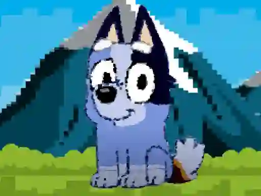Игра Bluey dog pixal онлайн
