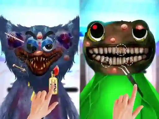 Игра Huggy ASMR Monster Makeover онлайн