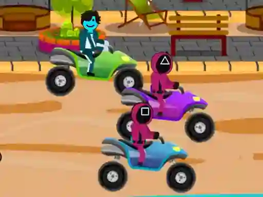 Игра Squid Gamer Buggy Raging онлайн
