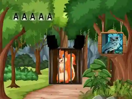 Игра Rescue The Cute Squirrel онлайн