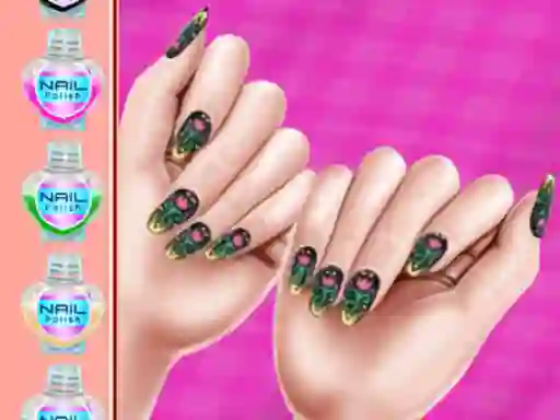 Игра Royal Theme Nail Art DIY онлайн