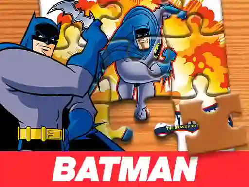 Игра Batman The Brave and the Bold Jigsaw Puzzle онлайн